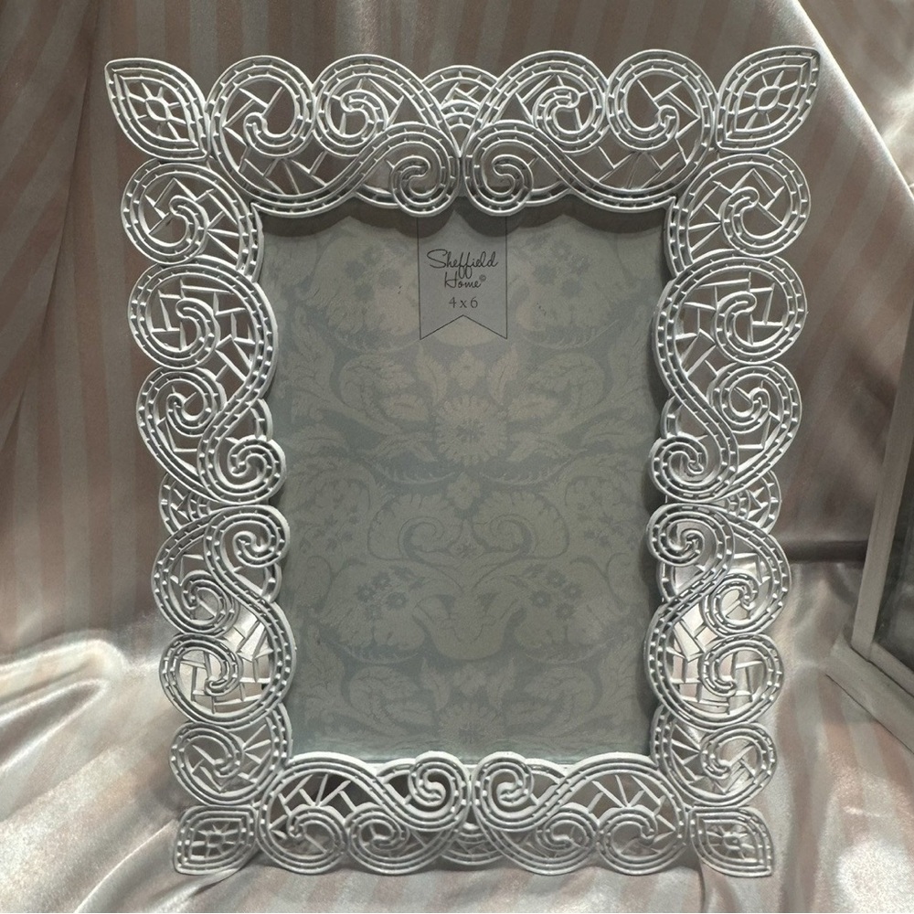 Sheffield Home Ornate Lacy Shabby Chic French Country Photo Frame Victorian 4x6